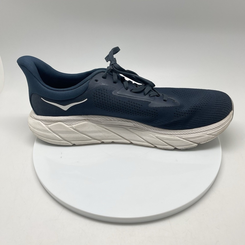 Hoka One One Sneakers Mens 12.5 D Arahi 7 1147850 OPC Navy Blue Running Shoes - Picture 6 of 10